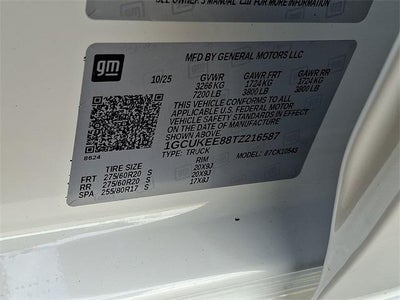 2026 Chevrolet Silverado 1500 RST