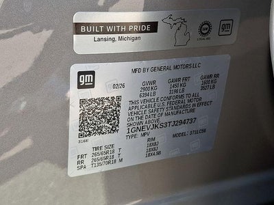 2026 Chevrolet Traverse Z71