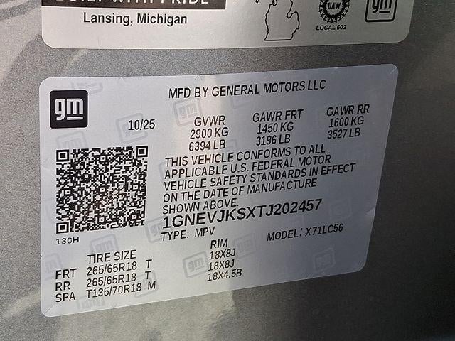 2026 Chevrolet Traverse Z71