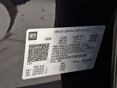 2026 Chevrolet Tahoe Premier