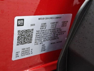 2026 Chevrolet Trax 2RS