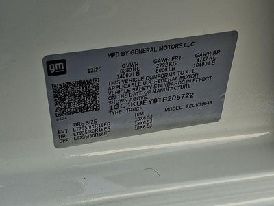 2026 Chevrolet Silverado 3500 HD LTZ DRW