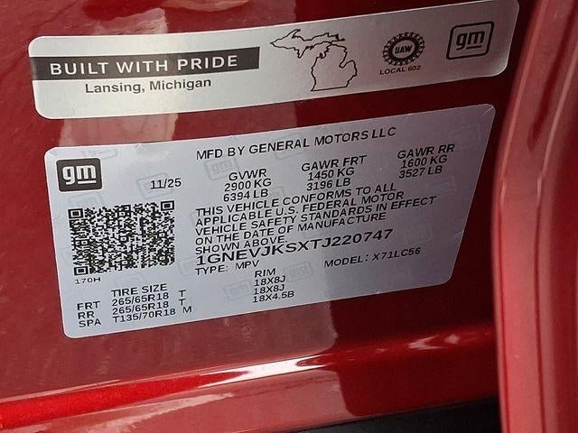 2026 Chevrolet Traverse Z71