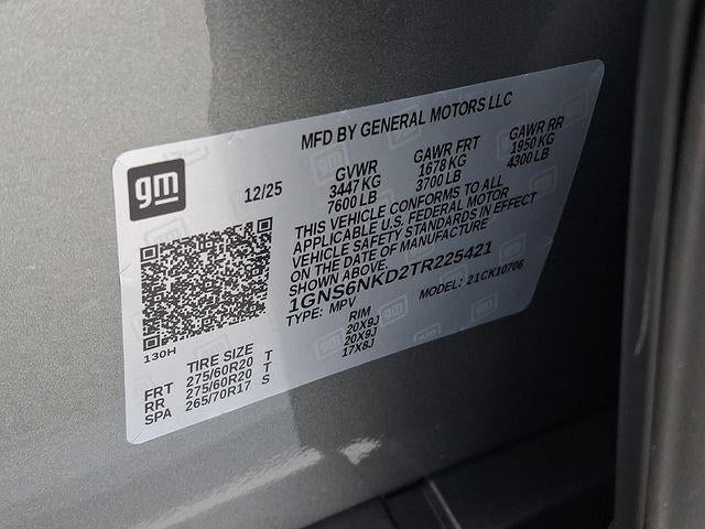 2026 Chevrolet Tahoe LT