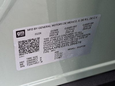 2026 Chevrolet Equinox LT