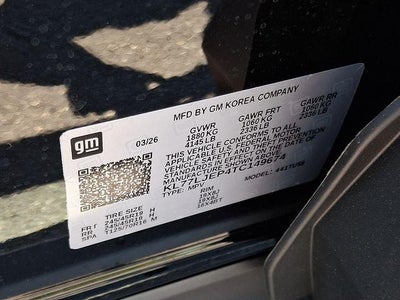 2026 Chevrolet Trax 2RS