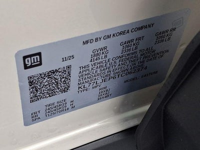 2026 Chevrolet Trax 2RS