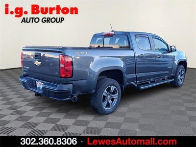 2016 Chevrolet Colorado Crew Cab Long Box 4-Wheel Drive LT