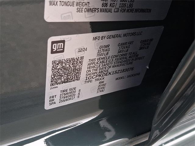 2025 Chevrolet Silverado 1500 Crew Cab Standard Box 4-Wheel Drive LT