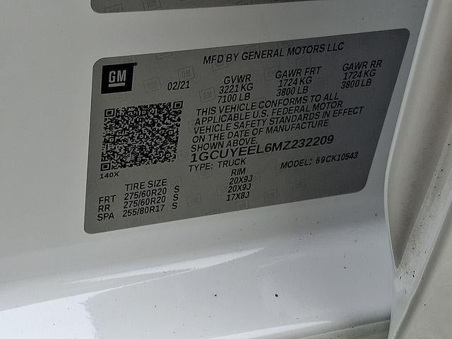 2021 Chevrolet Silverado 1500 Crew Cab Short Box 4-Wheel Drive RST