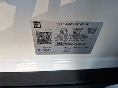 2025 Chevrolet Traverse LT