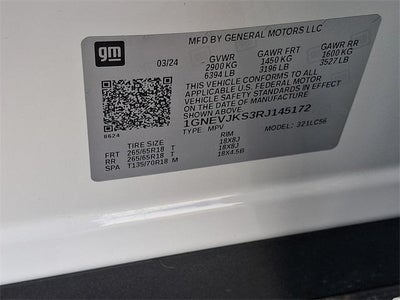 2024 Chevrolet Traverse Z71