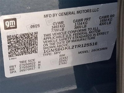 2026 Chevrolet Suburban High Country