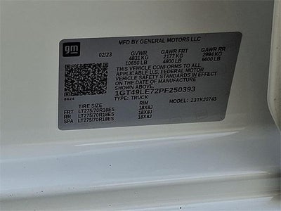 2023 GMC Sierra 2500 HD Crew Cab Standard Box 4-Wheel Drive Pro