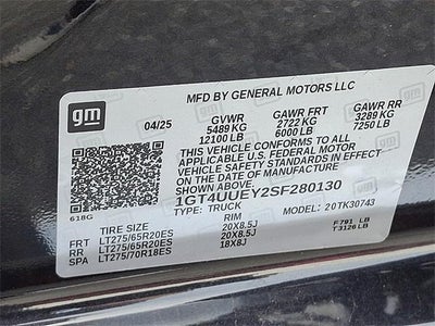 2025 GMC Sierra 3500 HD SLT