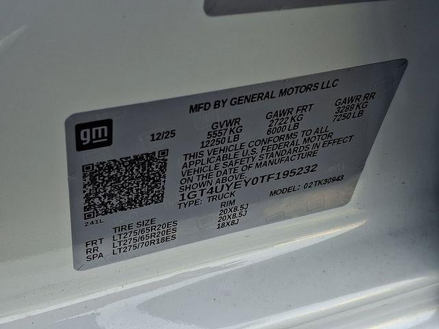 2026 GMC Sierra 3500 HD Denali Ultimate