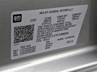 2026 GMC Sierra 3500 HD Denali Ultimate