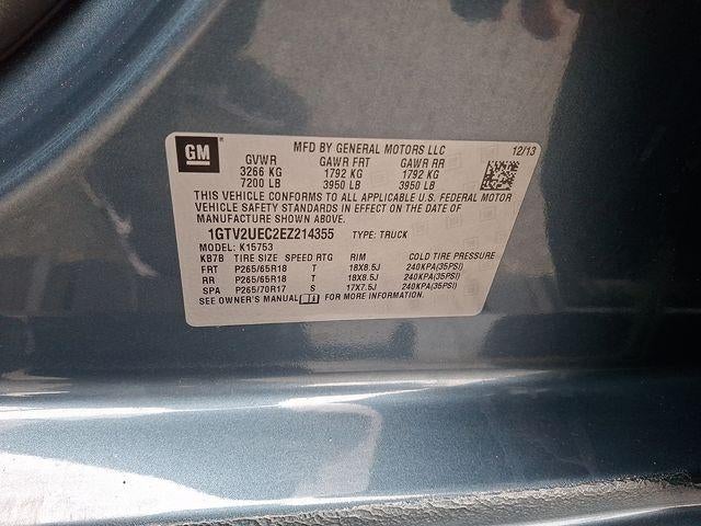 2014 GMC Sierra 1500 Double Cab Standard Box 4-Wheel Drive SLE