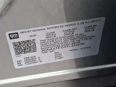 2026 Chevrolet Equinox RS