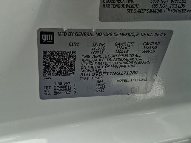 2022 GMC Sierra 1500 Limited SLT