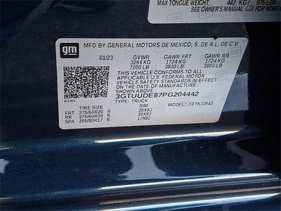 2023 GMC Sierra 1500 Crew Cab Short Box 4-Wheel Drive SLT