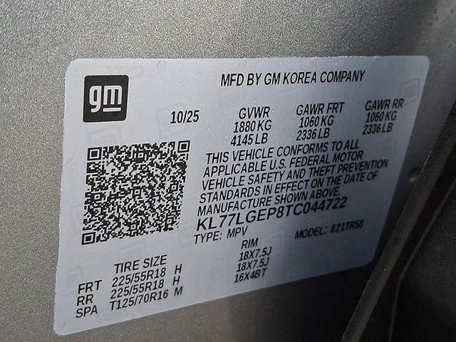 2026 Chevrolet Trax 1RS