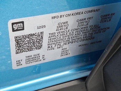 2026 Chevrolet Trax 2RS