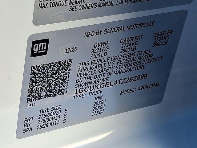 2026 Chevrolet Silverado 1500 LTZ