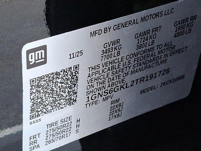 2026 Chevrolet Suburban High Country