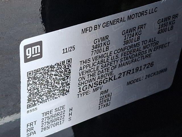 2026 Chevrolet Suburban High Country