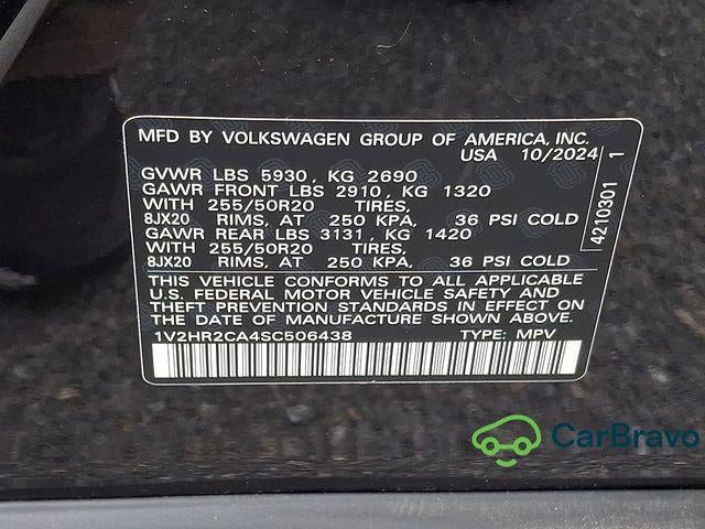 2025 Volkswagen Atlas 2.0T SE w/Technology