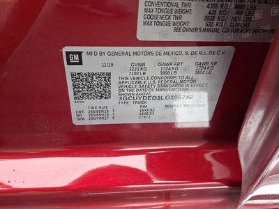 2020 Chevrolet Silverado 1500 LT