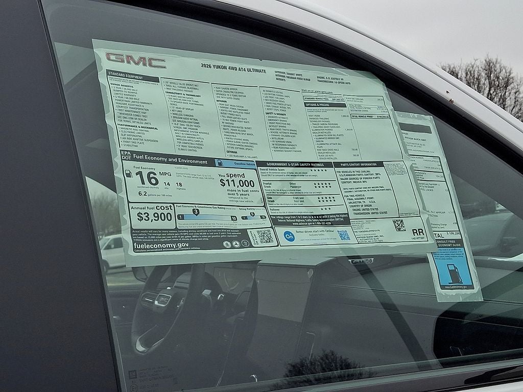 2026 GMC Yukon AT4 Ultimate