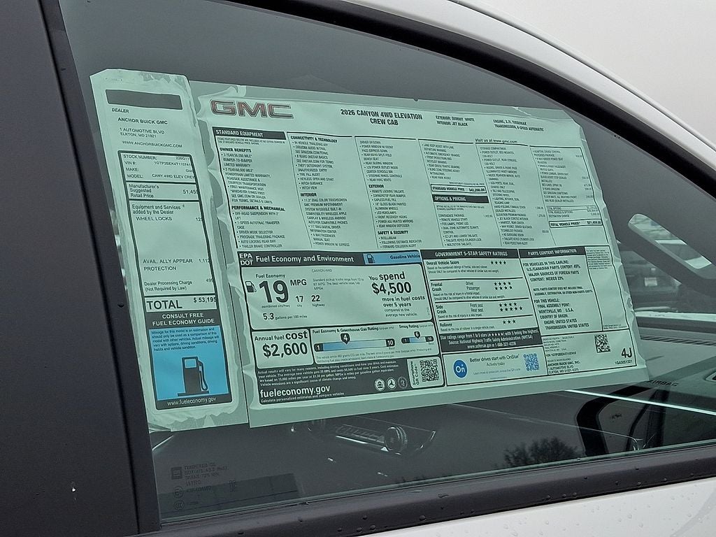 2026 GMC Canyon Elevation