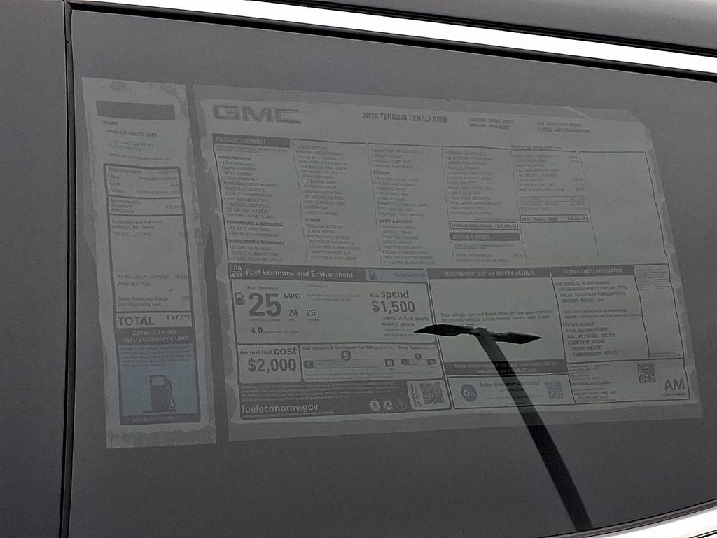 2026 GMC Terrain Denali