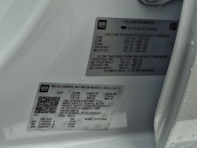 2026 GMC Sierra 1500 SLT