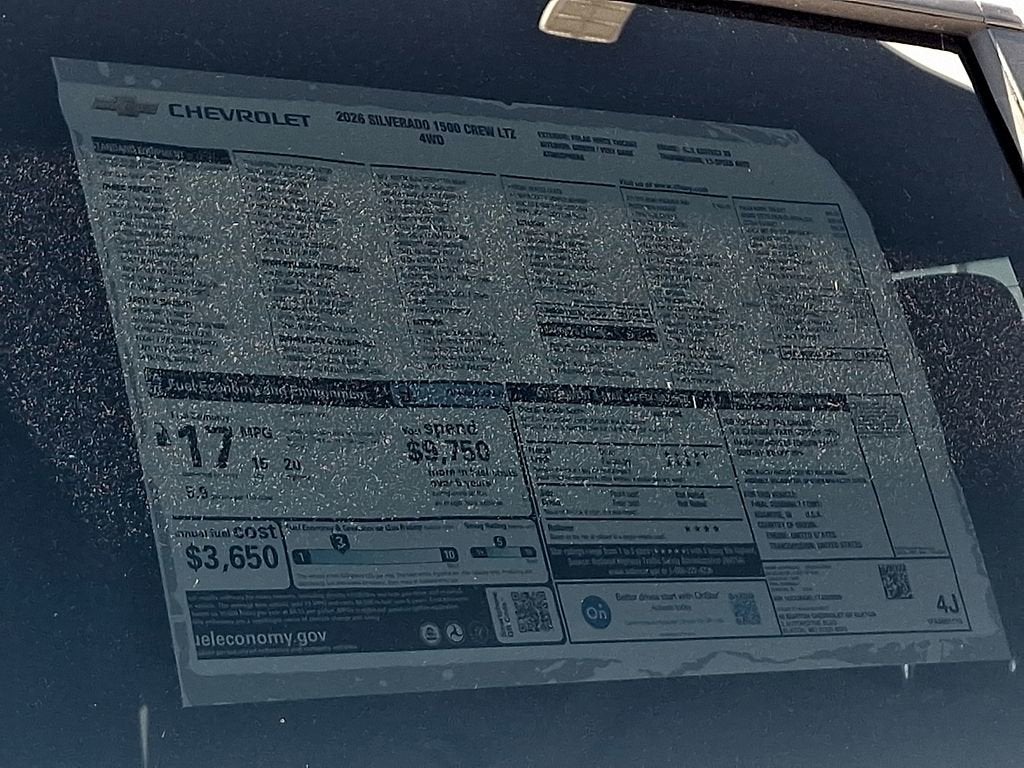 2026 Chevrolet Silverado 1500 LTZ