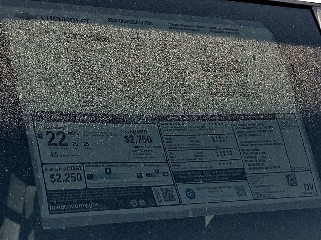 2026 Chevrolet Traverse LT