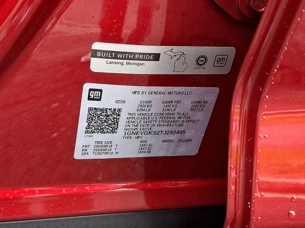 2026 Chevrolet Traverse LT