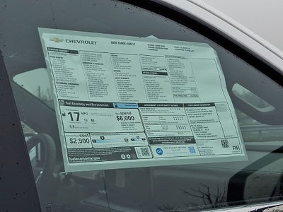 2026 Chevrolet Tahoe LT