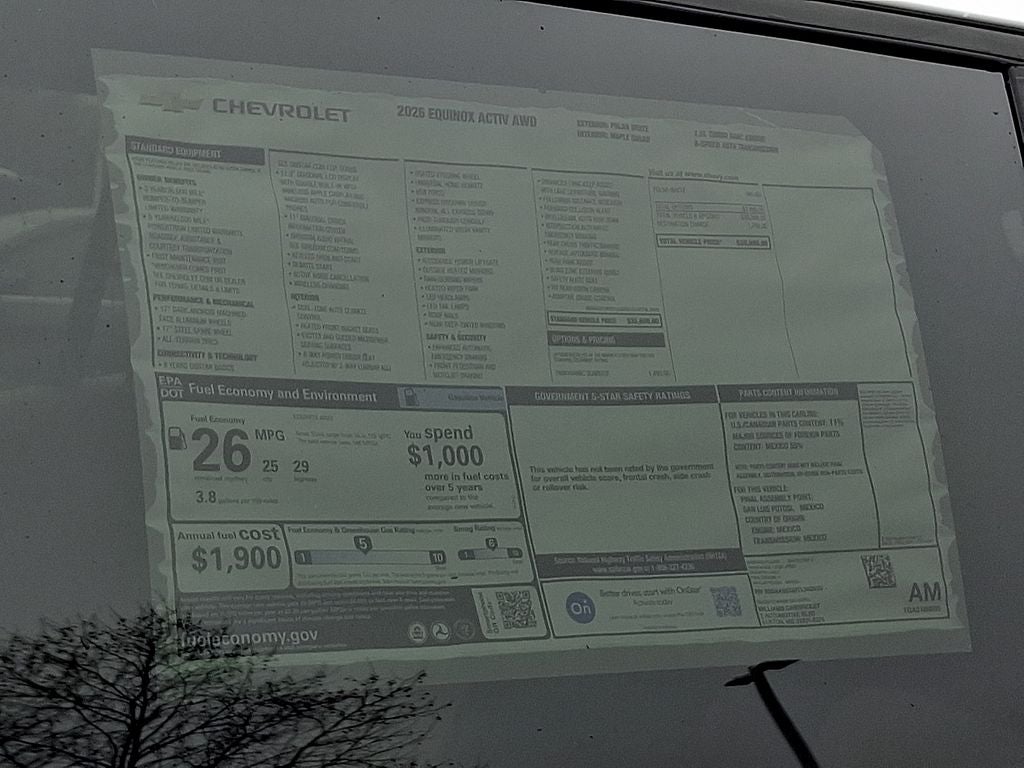 2026 Chevrolet Equinox ACTIV