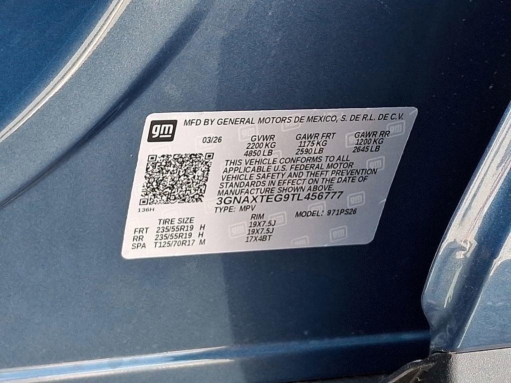 2026 Chevrolet Equinox RS