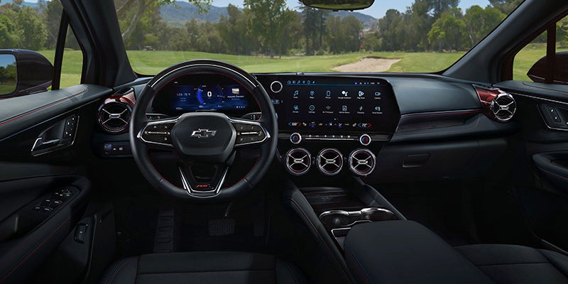 2025 Chevrolet Blazer EV interior dashboard