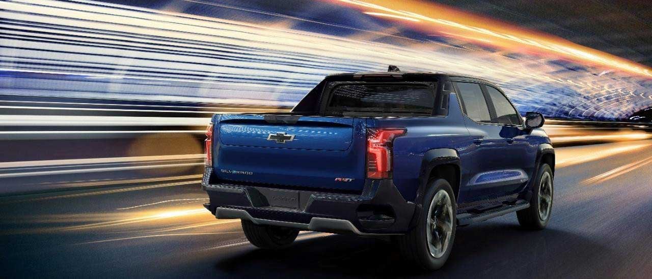 silverado ev Lewes exterior back side
