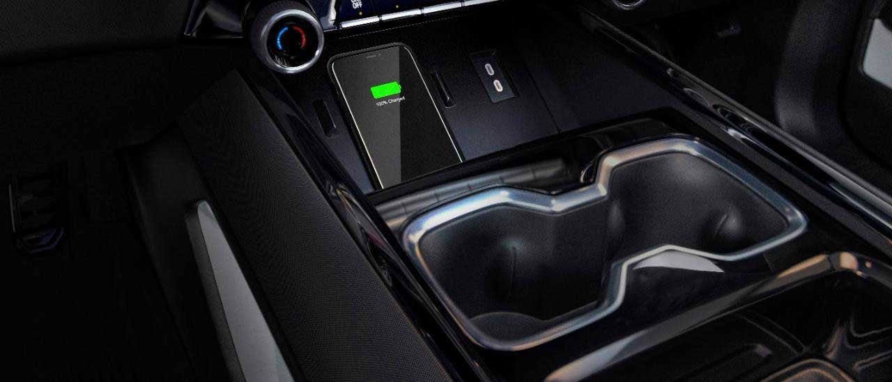 silverado ev Lewes interior console