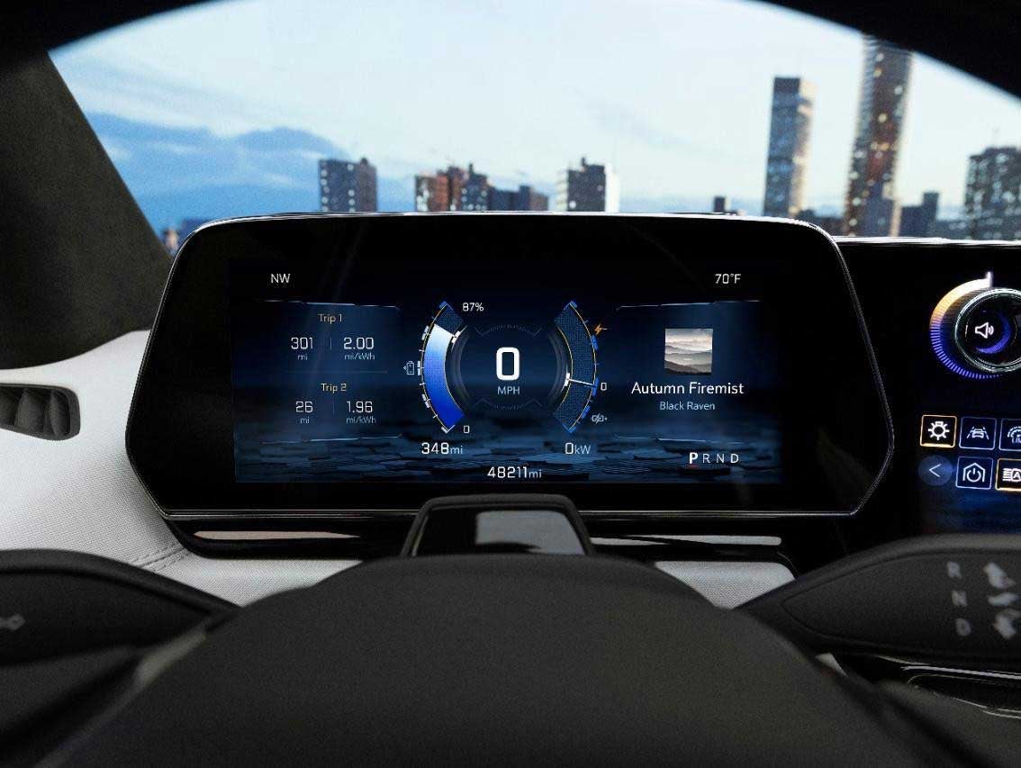 silverado ev Lewes interior main dashboard